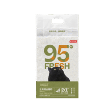 百亿补贴：京东京造真茶系列 豆腐混合猫砂2.5kg*4 除臭低尘抑菌可冲厕所1.5mm口径54.93元