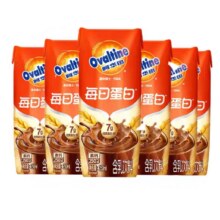 临期：阿华田 每日蛋白可可奶250ml*6盒（25/8/7）10.81元包邮（需领券+淘金币，合1.8元/盒）