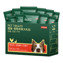 京东京造 十拼原切肉狗零食大礼包1kg 鸡鸭牛肉干缠绕磨牙训练奖励成幼犬96.06元/件（需买2件）