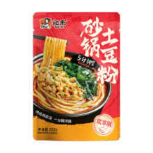 宛禾砂锅土豆粉速食夜宵方便食品肥汁米线麻辣烫米粉带料包 252g欢享土豆粉1袋10.9元 (券后省0.8,月销1000+)