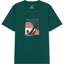 NAUTICA/诺帝卡男装夏季蛀虫纱抗菌快干印花短袖T恤TM4204230.3元 (券后省90)