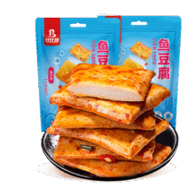 BIBIZAN/比比赞 鱼豆腐 休闲零食 200g 混合味 1袋1.41元