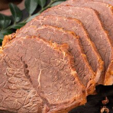 高蛋白低脂肪！周家口 清真五香卤味牛肉 100g*5袋￥56.90 24.7折