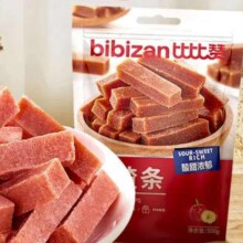 比比赞 山楂条 500g5元（需领券）
