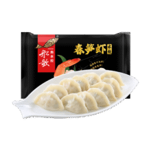 船歌鱼水饺 春笋虾皇水饺360g 18只79.4元（合19.85元/件）