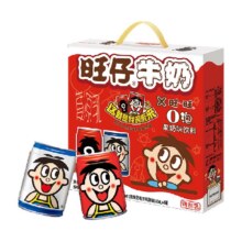 旺旺 245ml *12罐 旺仔牛奶+O泡果奶组合装35.64元+5.11元淘金币