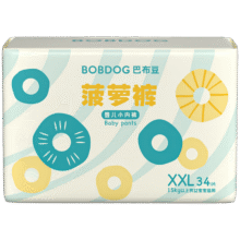 巴布豆 新菠萝 拉拉裤 XXL34片*4件104元（26元/件）
