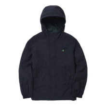 KOLON SPORT可隆男女春秋宽松防风防水尼龙连帽夹克JWJJA23111NAY 海军蓝 SM849元 (券后省50)