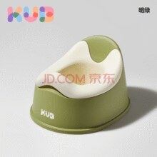 可优比 儿童抑菌马桶坐便器 明绿色￥26.90