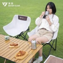 Water Clear 清系 户外折叠月亮椅 两色新低19.5元包邮