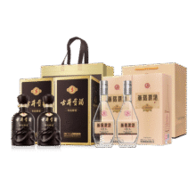【旗舰店发货】古井贡酒年份原浆55度古5*2瓶+黄鹤楼53度H6*2瓶370元