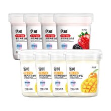 新希望 活润酸奶 草莓桑葚 大果粒大桶装 340g*3杯29.6元（需领券，合9.8元/件）