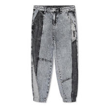 卡宾 潮流拼接牛仔裤 煤黑色01 M /170/76A/2946.1元