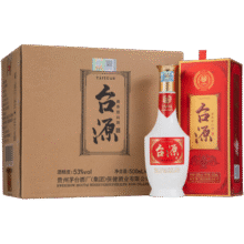 茅台（MOUTAI）茅台集团 台源 酱香型白酒 53度 500ml*6 整箱装 新老包装随机398元 (月销1000+)