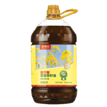 PLUS会员：京觅 低芥酸浓香菜籽油 5L/桶43.94元（需领券）