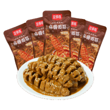 首购：豆多奇 麻酱面筋508g12.75元包邮（需试用）