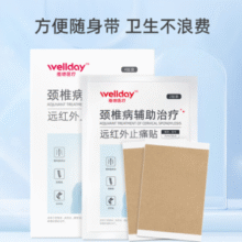 24小时辅助养护！WELLDAY 维德医疗 腰椎间盘突出腰肌劳损症膏 16贴/共4袋￥29.90