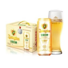 20点：青岛啤酒 TSINGTAO 精酿全麦白啤11°500mL*12罐 赠白啤330mL*6罐120.28元（需领券，合60.14元/件）