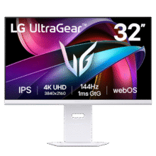 LG 显示器 32G810SA-W 31.5英寸、4K、144Hz、1ms、HDR4003391元（国补加返E卡100元）