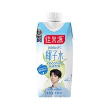 再降价、88VIP:佳果源100%果汁椰子水330ml*6瓶21.32元（需领券，淘金币抵1.28）