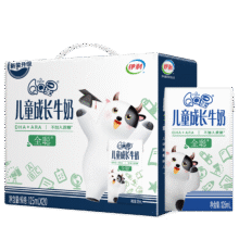 QQ星 全聪儿童成长 125ml 牛奶 盒装3.6g蛋白质 20盒36.2元