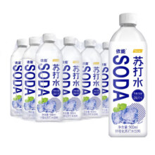 天降礼金、88会员：依能 无糖弱碱苏打水 500ml*12瓶10.73元+淘金币2.19元