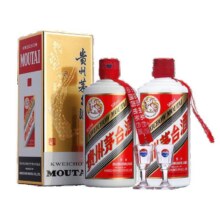茅台 飞天 53度 酱香型白酒 500ml*2瓶+茅台 陈年 15年 53度 酱香型白酒 500ml 礼盒装 组合8397元 包邮（需入会）