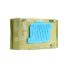 启美十二生肖湿巾80抽*3包13.9元