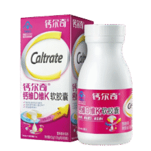 Caltrate钙尔奇 钙维D维K软胶囊 60粒28.98元