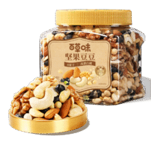 plus会员：百草味 坚果 500g9.8元