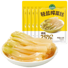 吉香居 轻盐榨菜丝 61.8g*5包*2件+凑单7.48元（需凑单，主商品合3.74元/件）