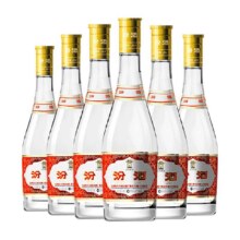 88vip：杏花村53度清香型汾酒475ml×6瓶247元（凑单消费券到手225元）