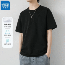 Jeanswest 真维斯 新款短袖t恤男女夏季 情侣装 多款任选*3件10.67元/件 共32元 包邮