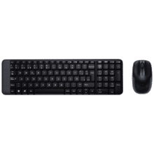 Logitech/罗技 MK220 键鼠套装 带无线2.4G接收器 无线 黑色78.51元