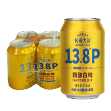 传奇大叔 精酿啤酒全麦酿造330ml*6罐8.81元包邮（需试用）