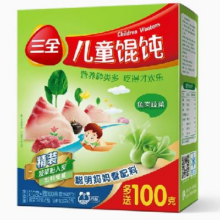 （任选5件包邮）三全   营养早餐儿童水饺/馄饨   多种口味可选*547.88元（合9.58元/件）