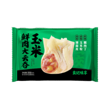 袁记味享 袁记云饺 玉米鲜肉大云吞375g 18只*4件+凑单27.88元（需凑单，主商品合6.97元/件）