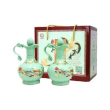 永丰牌北京二锅头酒青龙礼盒52度500mL*2瓶清香型白酒粮食酒整箱164元