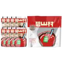 碧山村0添加剂0脂100%苹果汁果味饮料180ml*8袋/包11.9元 (券后省18)
