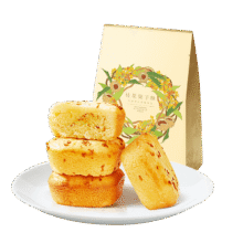 嘉华鲜花饼云南鲜花伴手礼中国美食中式点心糕点即食饼玫瑰鲜花饼18.9元