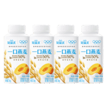 蒙牛 冠益乳生牛乳 低温酸奶 250g 燕麦黄桃 4瓶32元（合10.67元/件）