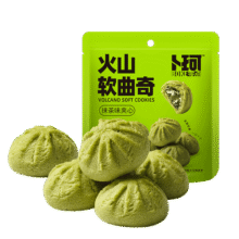 首购：卜珂零点 火山软曲奇饼干 90g1.41元包邮（需试用）