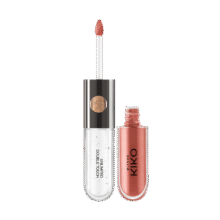 plus：KIKO 明彩双头 唇釉 6ml #132 栗子奶咖148.6元（合74.3元/件）