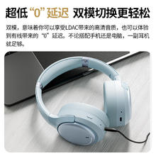 国家补贴：弱水时砂 rose technics 寒武纪 头戴式降噪双模耳机 晴山蓝 Type-C 标准版券后173.4元