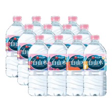 白山水 农心天然矿泉水 1L*12瓶49.9元