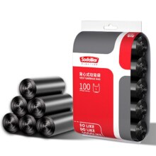 家用厨房特厚手提垃圾袋手提式3.7元