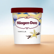 哈根达斯哈根达斯（Haagen-Dazs）经典 香草口味 473ml大桶装冰淇淋75元 (满2件9折,券后省56)