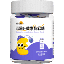 伊可佳（EkeJa）蓝莓叶黄素酯软糖 儿童青少年成人高含量叶黄素软糖 90g（3g/粒*30粒）38元（需领券，合19元/件）