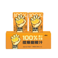 哪吒 纯果汁 200ml18.9元