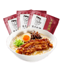 味千 猪骨汤拉面 305g*3、6人份54.62元（需领券，合18.21元/件）